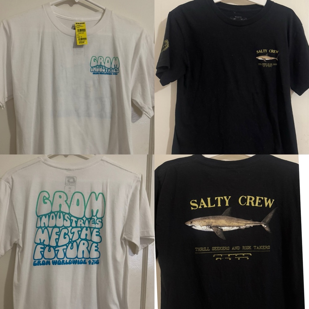 Boys Medium Tillys Shirt Name Brand
